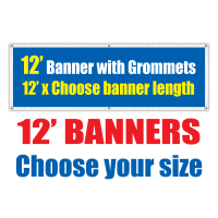 12' Vinyl Banners