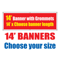 14' Vinyl Banners