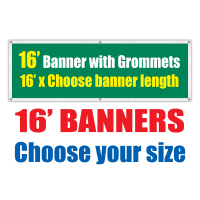 16' Vinyl Banners