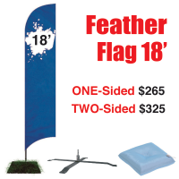 18' Feather Flag